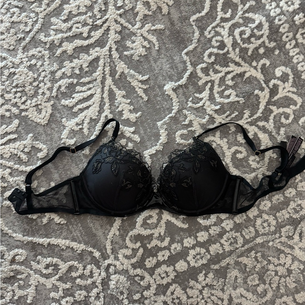 Victoria's Secret Black Push-Up Bra Intimates